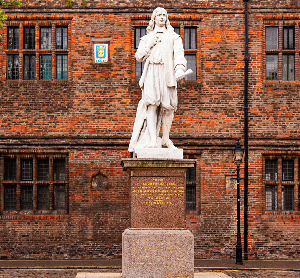 Andrew Marvell Statue